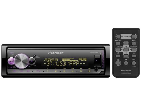 Som Automotivo Pioneer Media Receiver Bluetooth Usb Auxiliar Mvh