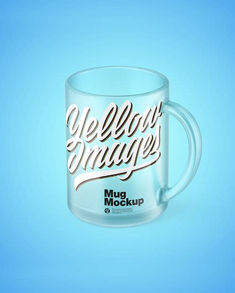 Frosted Glass Mug Mockup Free Download Images High Quality Png 