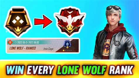 Working Trick 100 Win Every Lone Wolf Rank Push Rank Push Tips And