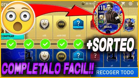 Completa El Pas Estelar Mas F Cil Sorteo Fifa Mobile Youtube