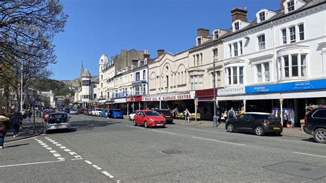 Shopping in Llandudno, North wales