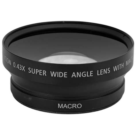 EJ Life Objectif Macro De L Appareil Photo Objectif Macro Grand Angle