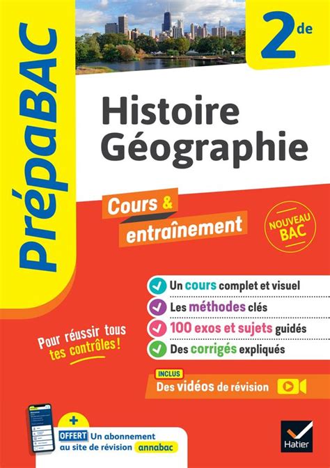 Prépabac Histoire géographie 2de Kobo eBook Mclean and Eakin