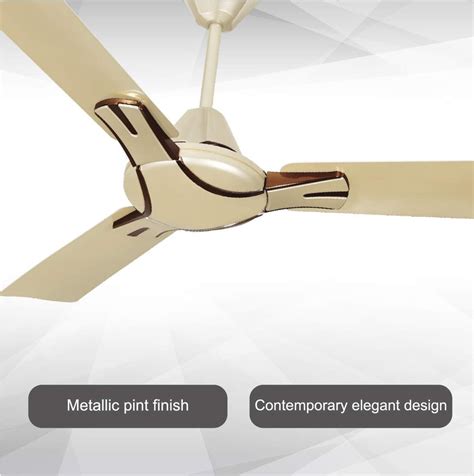 White Havells Nicola 1200mm Ceiling Fan Gold Mist And Copper Fan