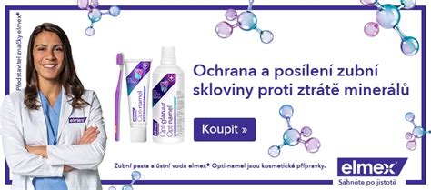 Elmex: pasty, ústní vody, nitě i kartáčky na zuby | Notino