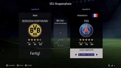 Lets Simulate FC 24 Champions League Gruppenphase 6 Spieltag Borussia