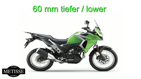 Kawasaki Versys X 300 Tieferlegungen Lowering Kits YouTube