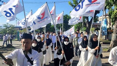 Partai Perindo Daftarkan Bacaleg Ke Kpud Lombok Timur Diiringi