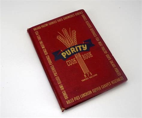 Purity Flour Cook Book Vintage Cookbook Tested Etsy