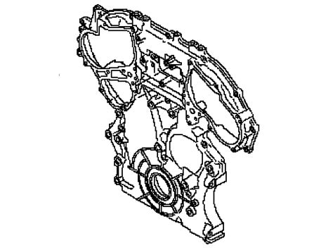 OEM VQ37VHR Front Timing Chain Cover 09 13 Performance OEM And