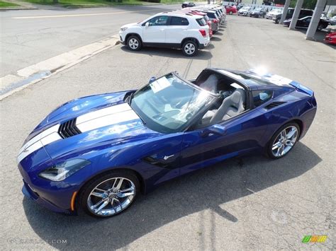 2018 Admiral Blue Metallic Chevrolet Corvette Stingray Convertible