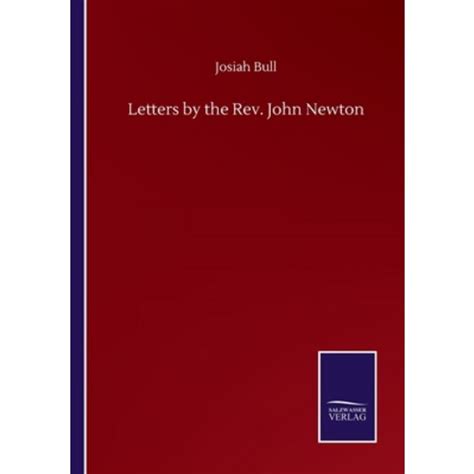 Letters By The Rev John Newton Paperback Salzwasser Verlag Gmbh