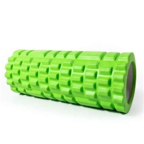 Rolo Massagem Foam Roller Liberação Miofascial Soltura Yoga Rubber Fit