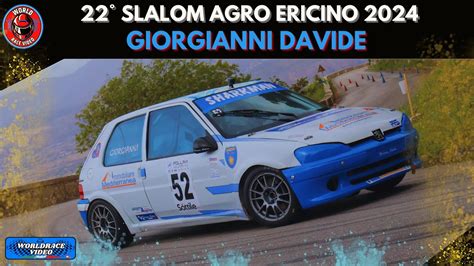 Giorgianni Davide Slalom Agro Ericino Youtube