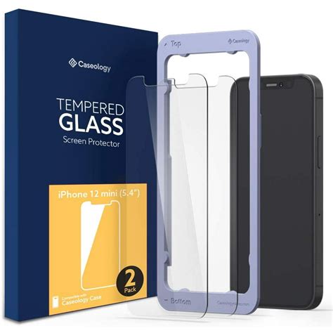 iPhone 12 Mini Screen Protector, Caseology Tempered Glass for Apple ...