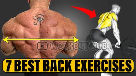 7 Most Effective Back Exercises For A Stronger Back Youtube