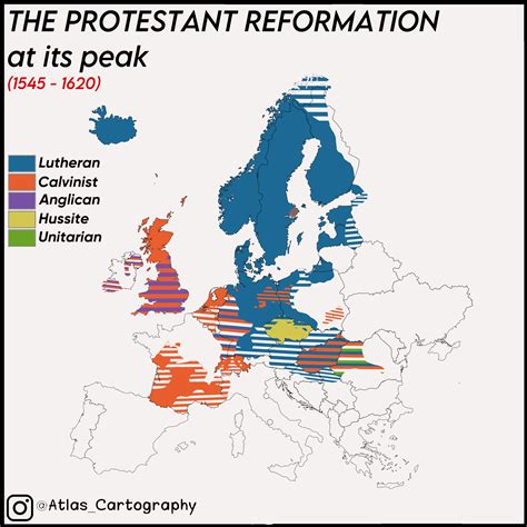 The Protestant Reformation In Europe At Its Peak (1545-1620)