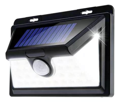 Reflector Solar 5w 20 Leds Con Sensor Movimiento Lampara Jardin Color