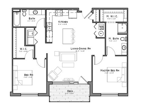 Apartment Floor Plans - Pointe Apartments