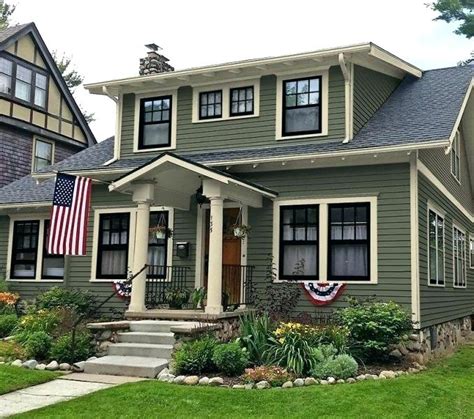 Historic Craftsman Exterior Paint Colors Historic Craftsman House