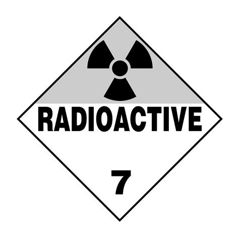 49 Cfr § 172556 Radioactive Placard Electronic Code Of Federal