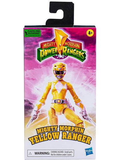 Power Rangers Mighty Morphin Yellow Ranger Th Anniversary Heromic