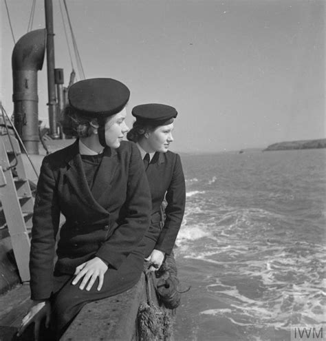 WRNS BOARDING OFFICERS WITH THE NAVAL CONTROL SERVICE THE WORK OF THE