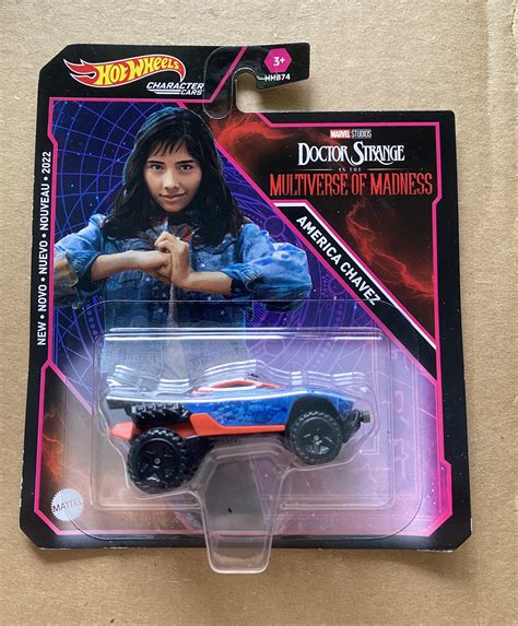 Hot Wheels Doctor Strange Scarlet Witch America Chavez Multiverse Of