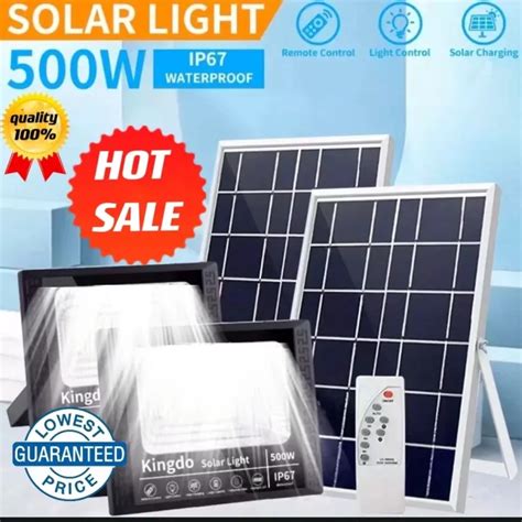 ACEWaterproof Streetlight Solar Light Solar Led Floodlight 500W IP67