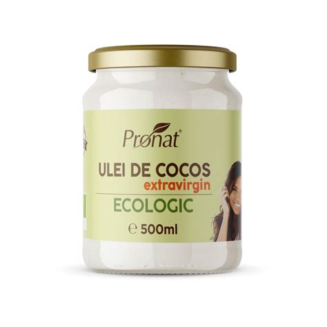 Ulei De Cocos Bio Extravirgin 500 Ml Pronat Bebe Tei