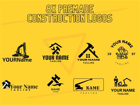 Construction Company Logo Vector