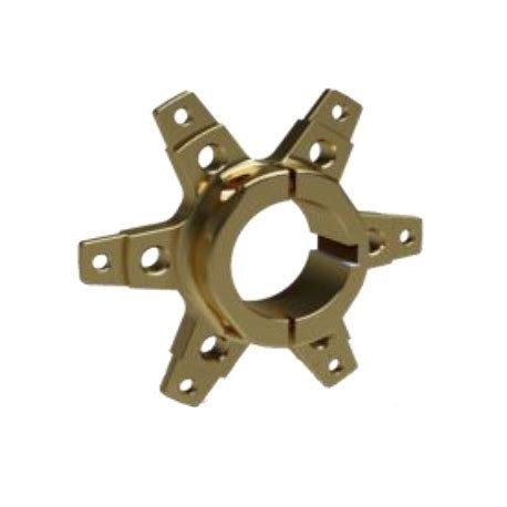 Sprocket Carrier Support For Mm Axle Titan Gold Anodized Karting Hq