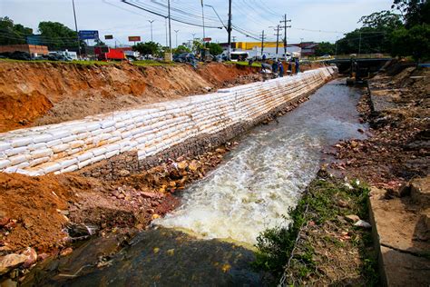 Seminf Finaliza Alargamento De Igarapé E Recupera 50 Metros De Drenagem