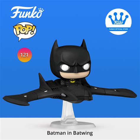 Funko Pop Rides The Flash Batman In Batwing