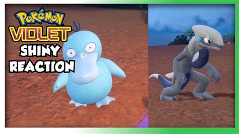 Shiny Psyduck Shiny Cyclizar Pokemon Violet Live Reaction Youtube