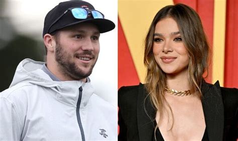 Josh Allens Teammate Lets Slip Details Of Hailee Steinfeld Romance Football Sports Daily