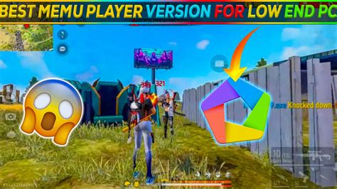 Memu Lite Best Emulator For Free Fire Ob On Low End Pc Gb Ram