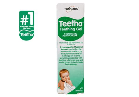 Teething Gel Natural Gum Relief For Your Baby Teetha®