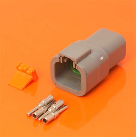 Deutsch Dtp Series Way Receptacle Connector Kit Dtp P Way