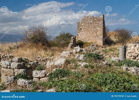 Ruins of Acrocorinth Acropolis Stock Image - Image of history, ancient ...