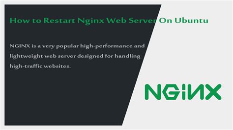 How To Start Stop Restart Nginx Web Server On Ubuntu Linux Phx