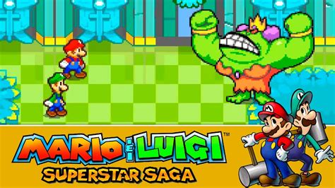 Mario Luigi Superstar Saga GBA 09 I Lumabros Vs Chijulk La Reina