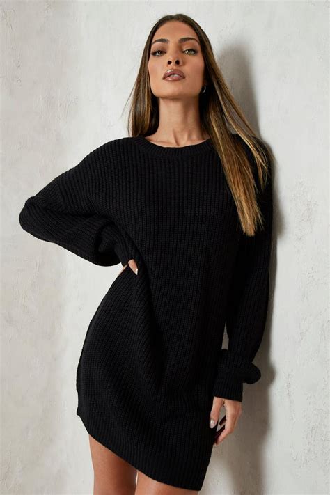 Jumper Dresses Womens Knitted Dresses Boohoo Uk