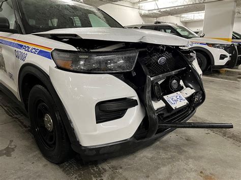 Coquitlam Rcmp Police Seek Suspects Who Rammed An Occupied Police Vehicle