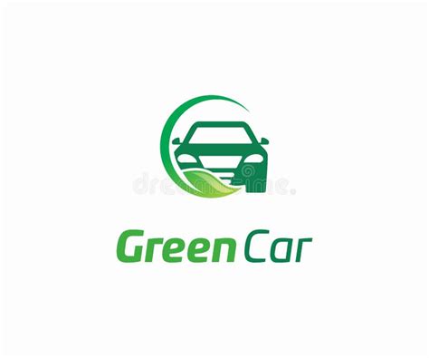 Vetor Verde Do Projeto Do Logotipo Do Carro Molde Automotivo Do