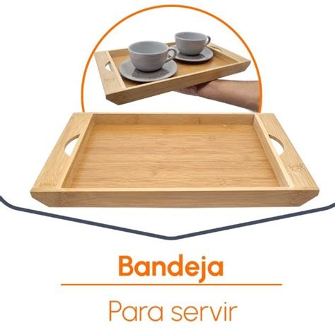 Migalheira e Tábua para Corte de Pães em Bambu Dolce Home