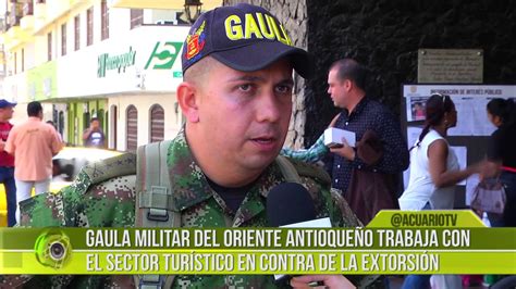 Gaula Militar Del Oriente Antioque O Trabaja Con El Sector Tur Stico En