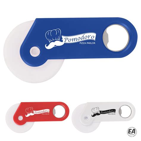 Promotional Pizza Cutter Bottle Opener Customized Utensils Custom