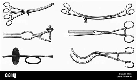 SURGICAL INSTRUMENTS NVarious Surgical Instruments For Operations