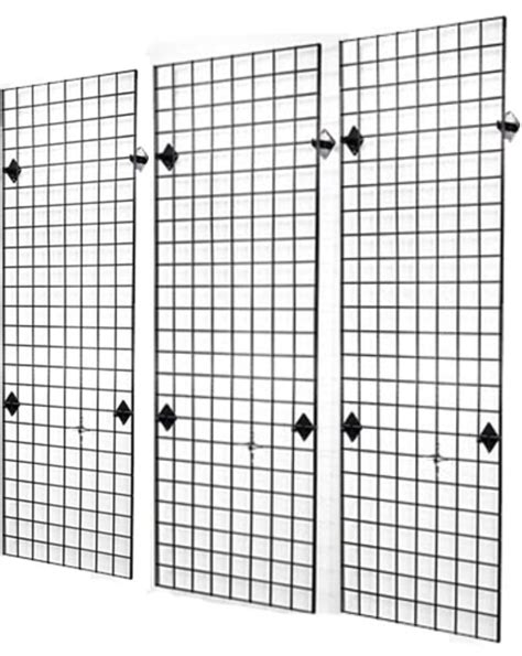 Amazon 2 X 6 Foot Wire Grid Panel Wall Display Kit 3 Pack